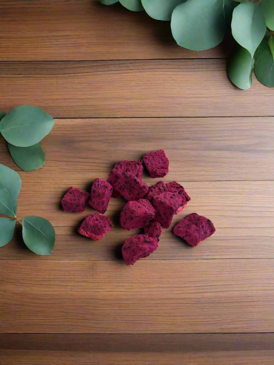 Freeze Dried Dragonfruit chunks